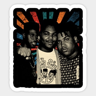 sketc vintage de la soul Sticker